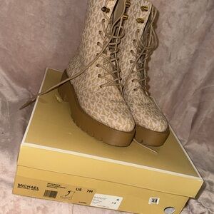 Michael Kors Combat Boots